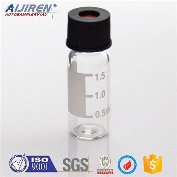 5.0 borosilicate glass clear 2ml aijiren hplc vials for hplc sampling aijiren